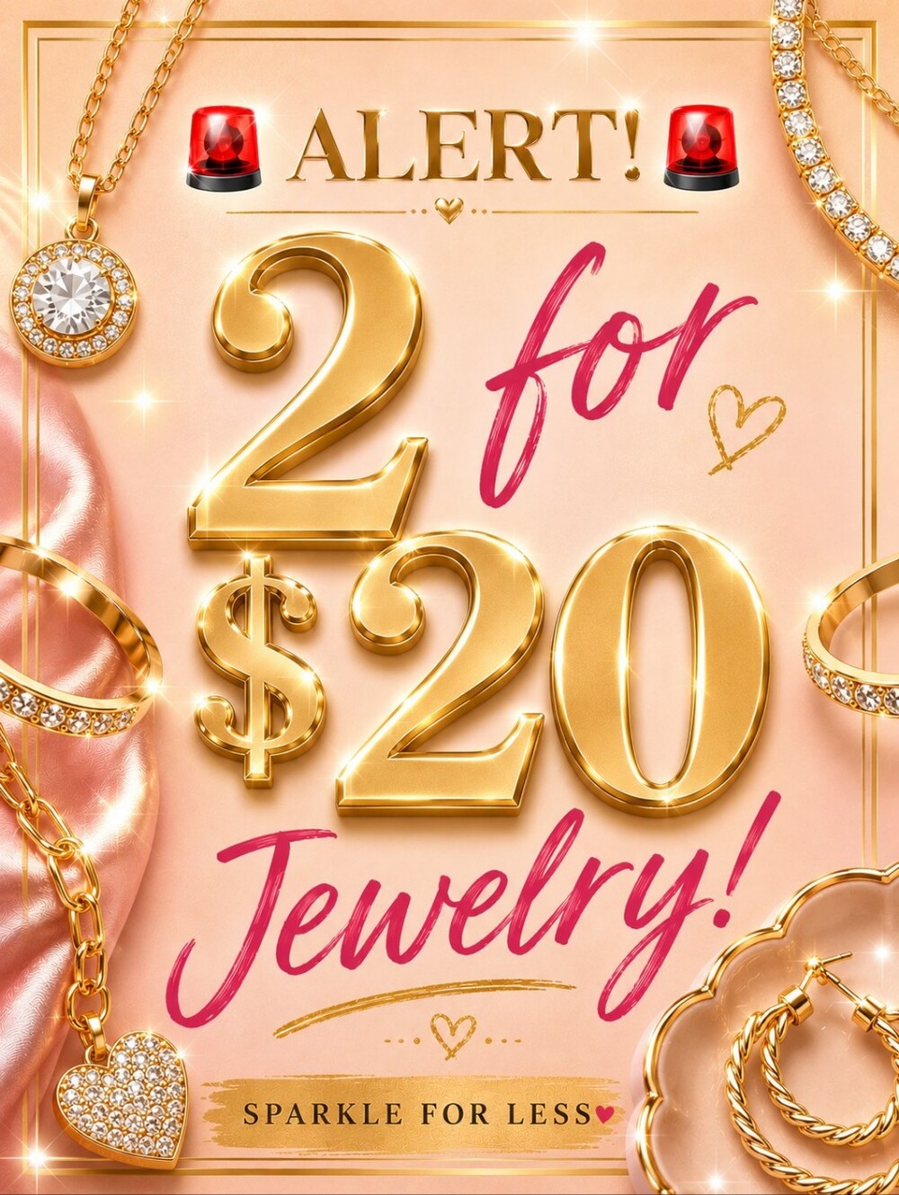 All Jewelry Marked 🚨 Are 2 For $20